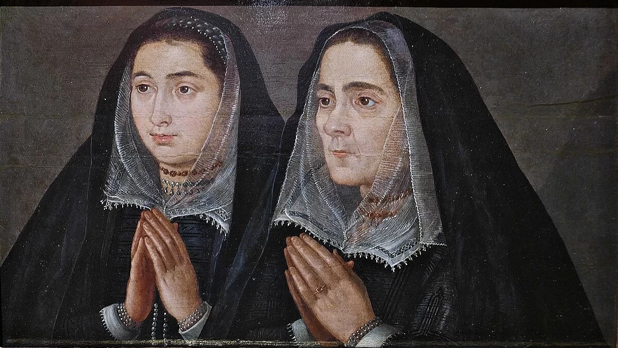 Ritratto della moglie e della figlia di Miguel Jerónimo - Museo di belle Arti, Siviglia